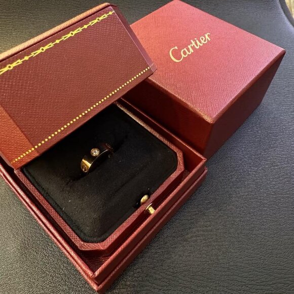 Cartier classic diamond ring - Picture 5 of 8